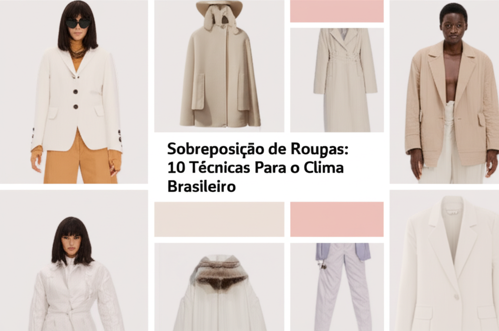 Imagem ilustrativa sobre Sobreposição de Roupas: 10 Técnicas Para o Clima Brasileiro